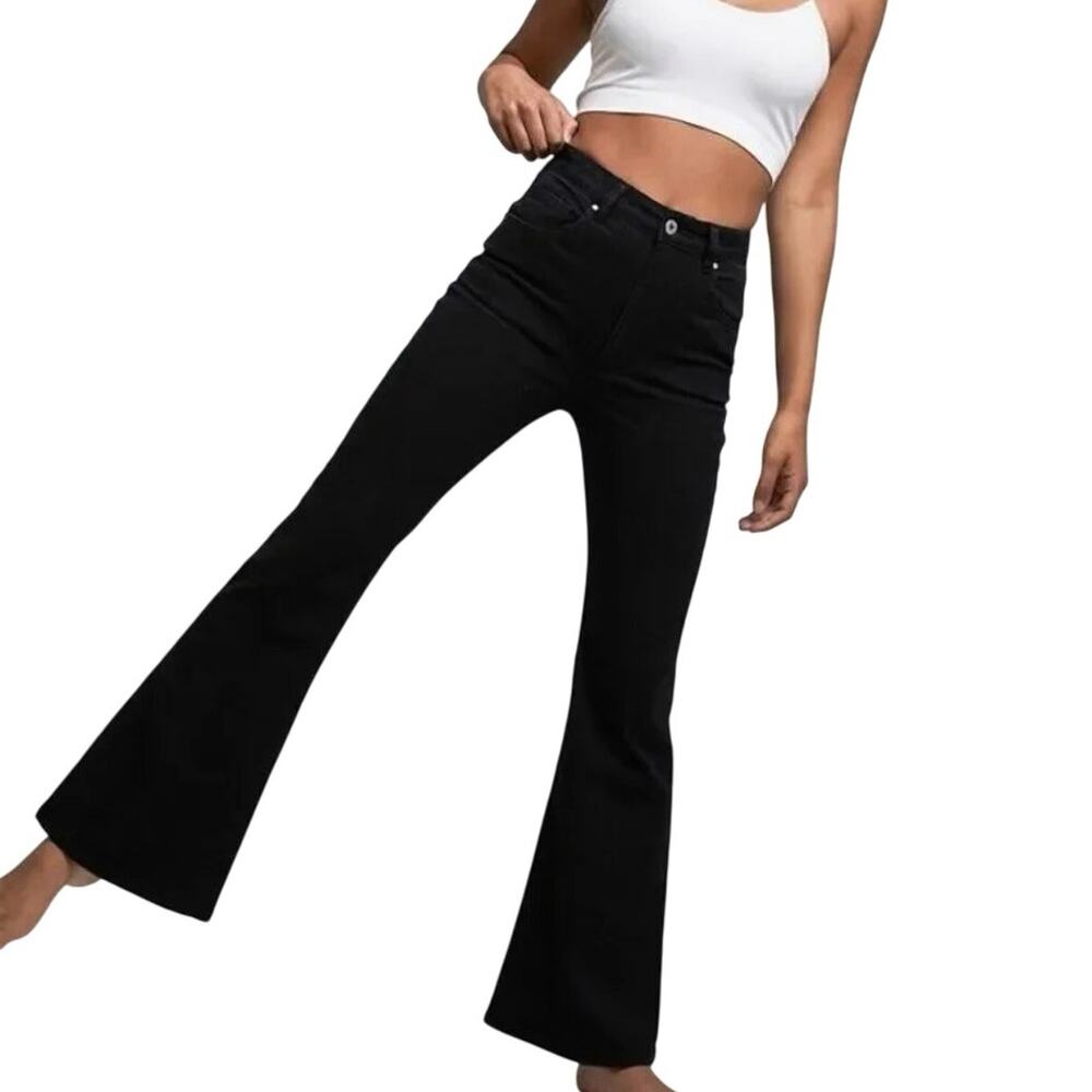 Cotton:On Original Flare Jean in Black, Size 0, New with Tag